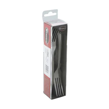 Winco 0081-05 Dinner Fork, 7-1/8" Length, 18/0 Stainless Steel, Vibro Finish - 24/Pack