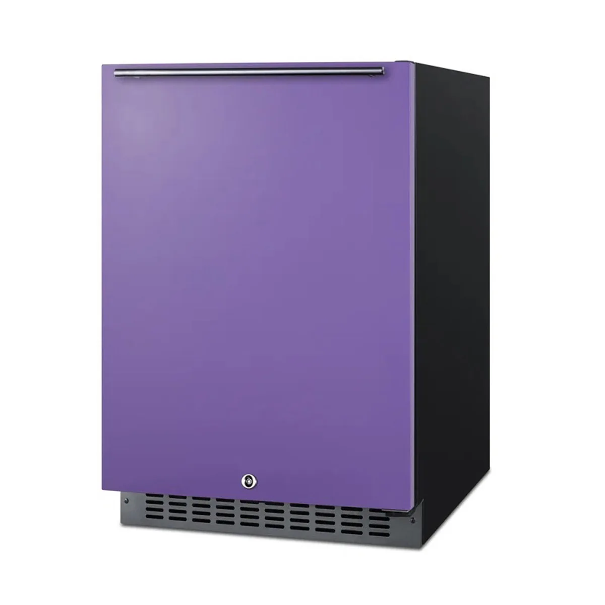 Summit AL54P 23" Built-in or Freestanding Undercounter Freezer w/ Lavender Purple Door, 4.8 cu. ft.