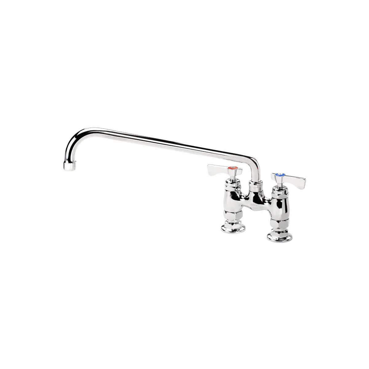 Krowne 15-414L Royal Series Low Lead Deck Mount Faucet w/ 4" Centers, 14" Swing Spout