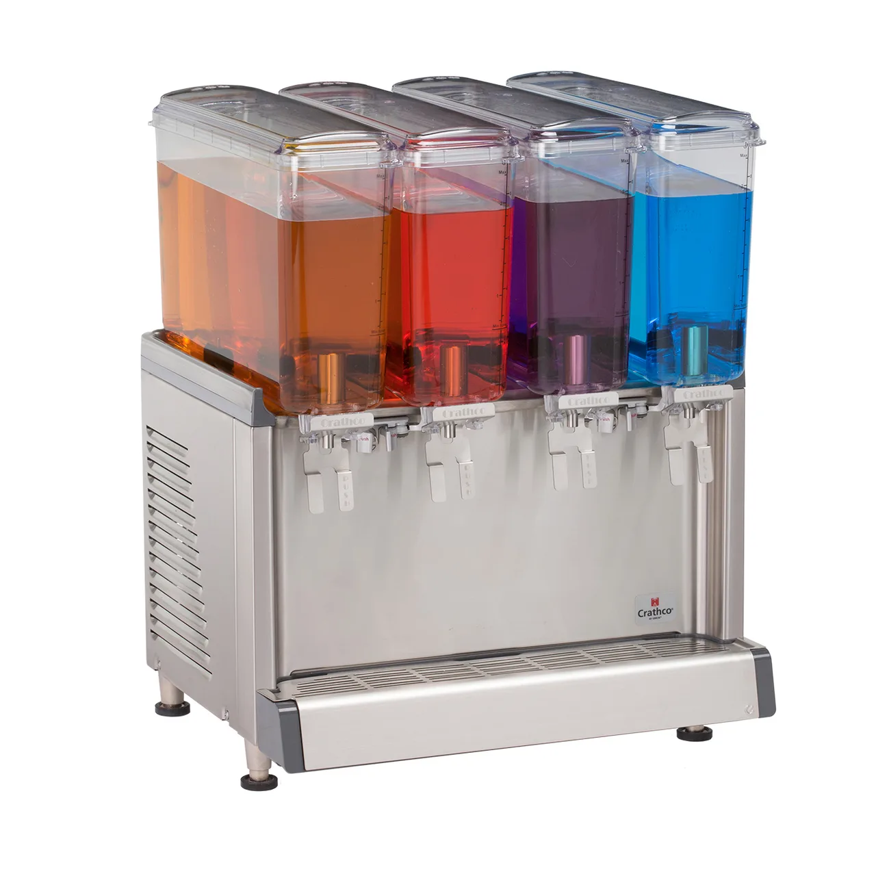 Crathco CS-4E-16-290 Beverage Dispenser with 4 Bowls / Agitator Type - 2.4 Gal (each) - 1/10 Hp