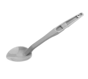 Cambro SPO13CW148 Deli Serving Spoon 13‑14" White Polycarbonate, Notched Back, Hanging Hole, NSF