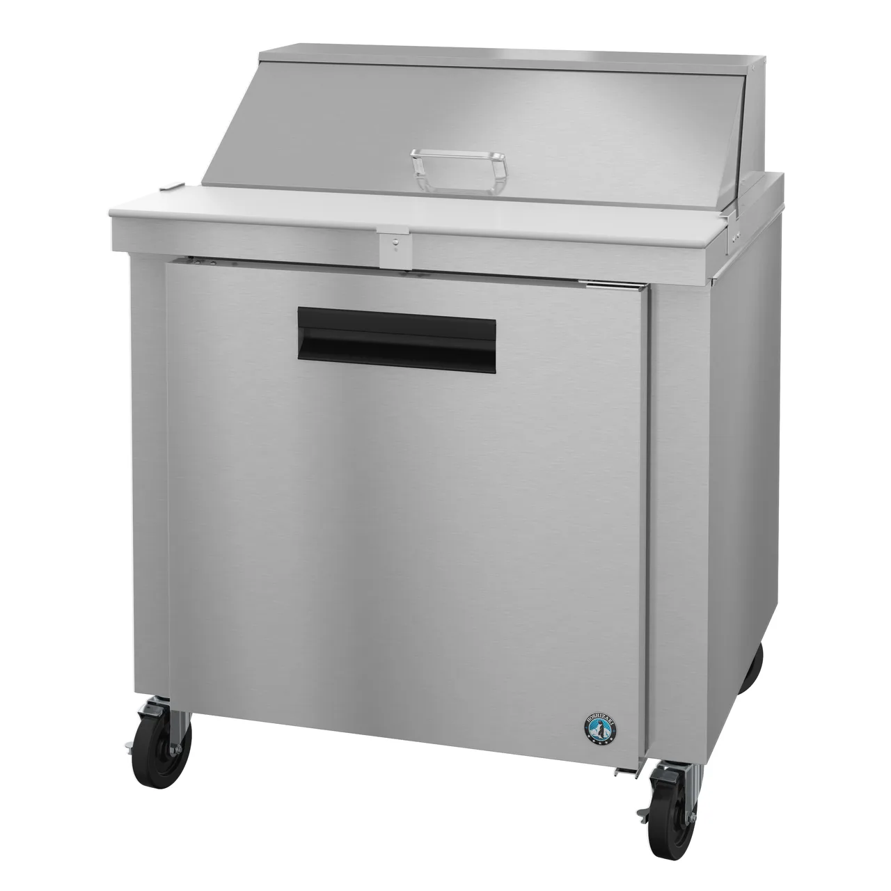 Hoshizaki SR36B-10 36" One Section Sandwich / Salad Prep Table w/ 1 Door, 10 Pans