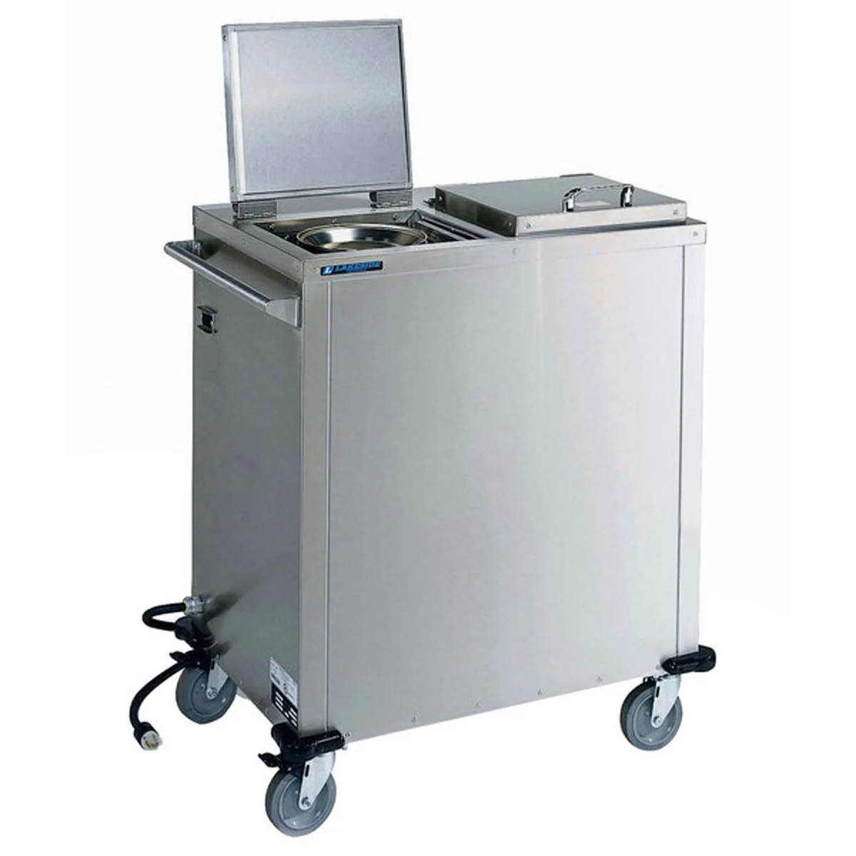Lakeside 7500 Duo-Therm™ Heated Two Stack Plate Dispenser for 7" to 10 1/4" Plates & Pellets