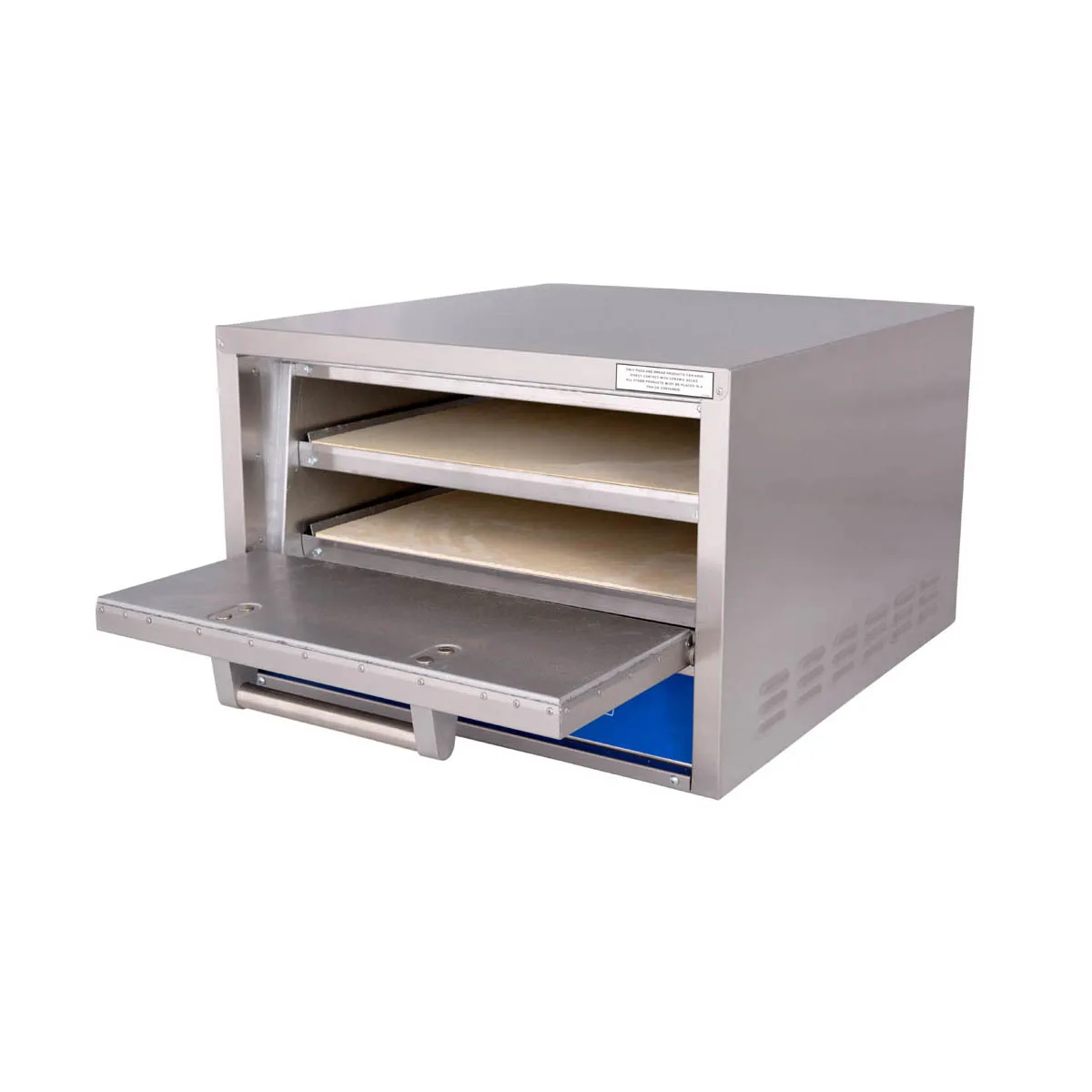 Bakers Pride P22S 26" Electric Countertop Pizza Bake Oven w/ 2 Decks, Thermostatic Controls