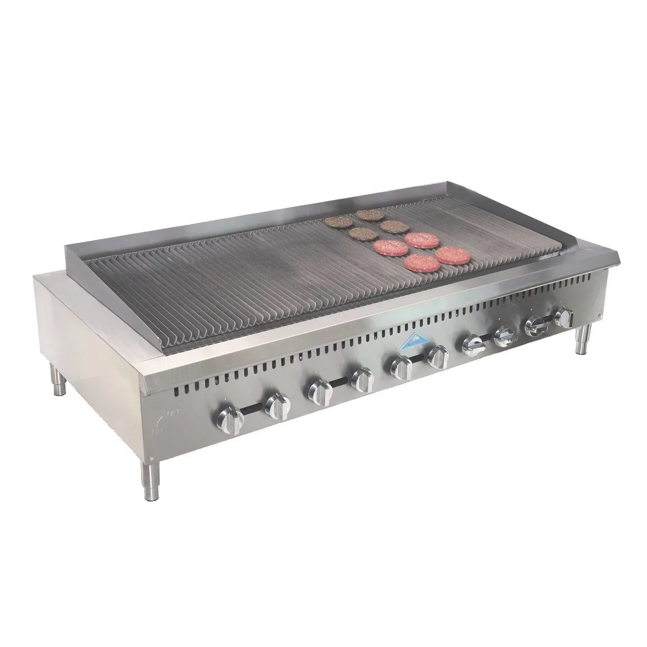 Comstock-Castle CCHRB60 60" Countertop Gas Radiant Charbroiler w/ (8) Burners, 200.000 BTU