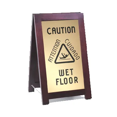 Cal-Mil 851-WET Wet Floor Sign