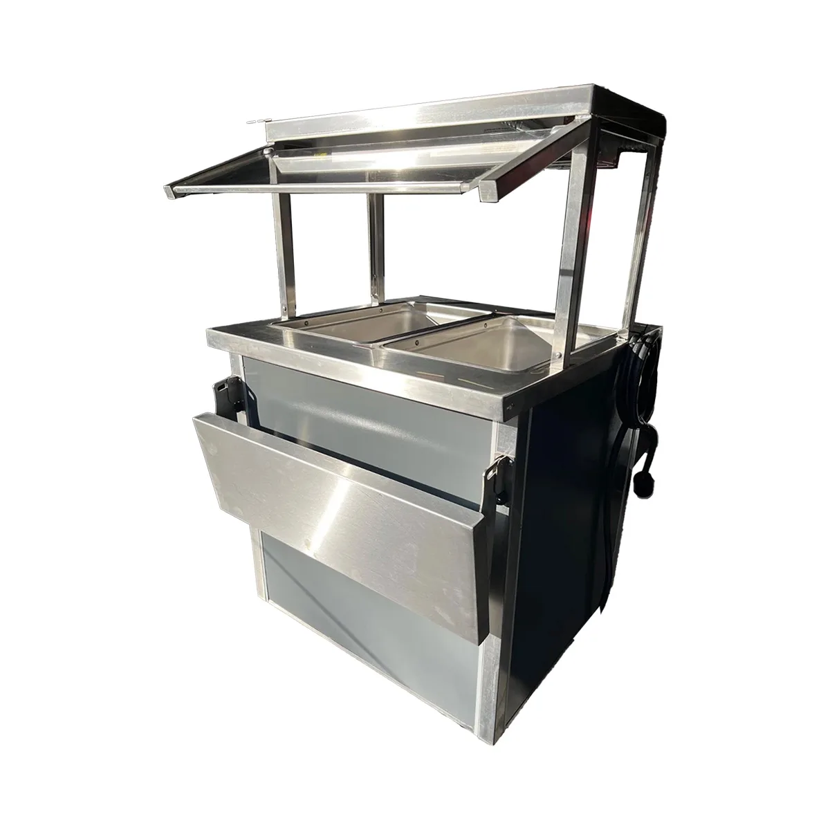 Randell RAN HTD-2 30" Electric Hot Food Table, (2) Hot Food Wells