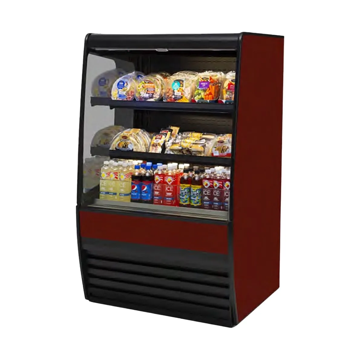 Federal Industries VRSS4860C 47" Vision Series Refrigerated Self-Serve High Profile Merchandiser