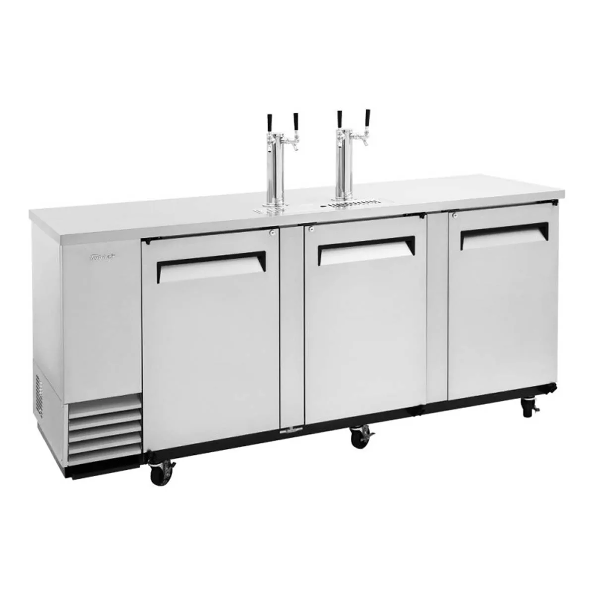 Turbo Air TBD-4SDD-N 90" 2 Columns / Towers Super Deluxe Beer Dispenser