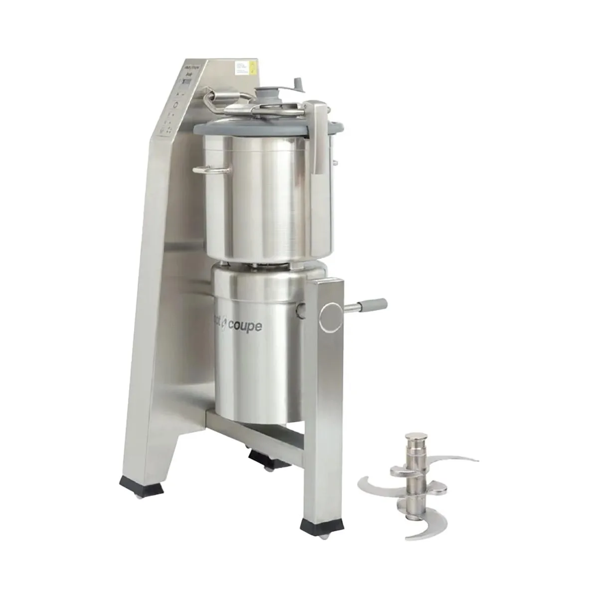 Robot Coupe R60T Vertical Cutter Mixer, (3) Blades and  60L Bowl, 16 hp, 2-Speed , 1800 - 3600 RPM