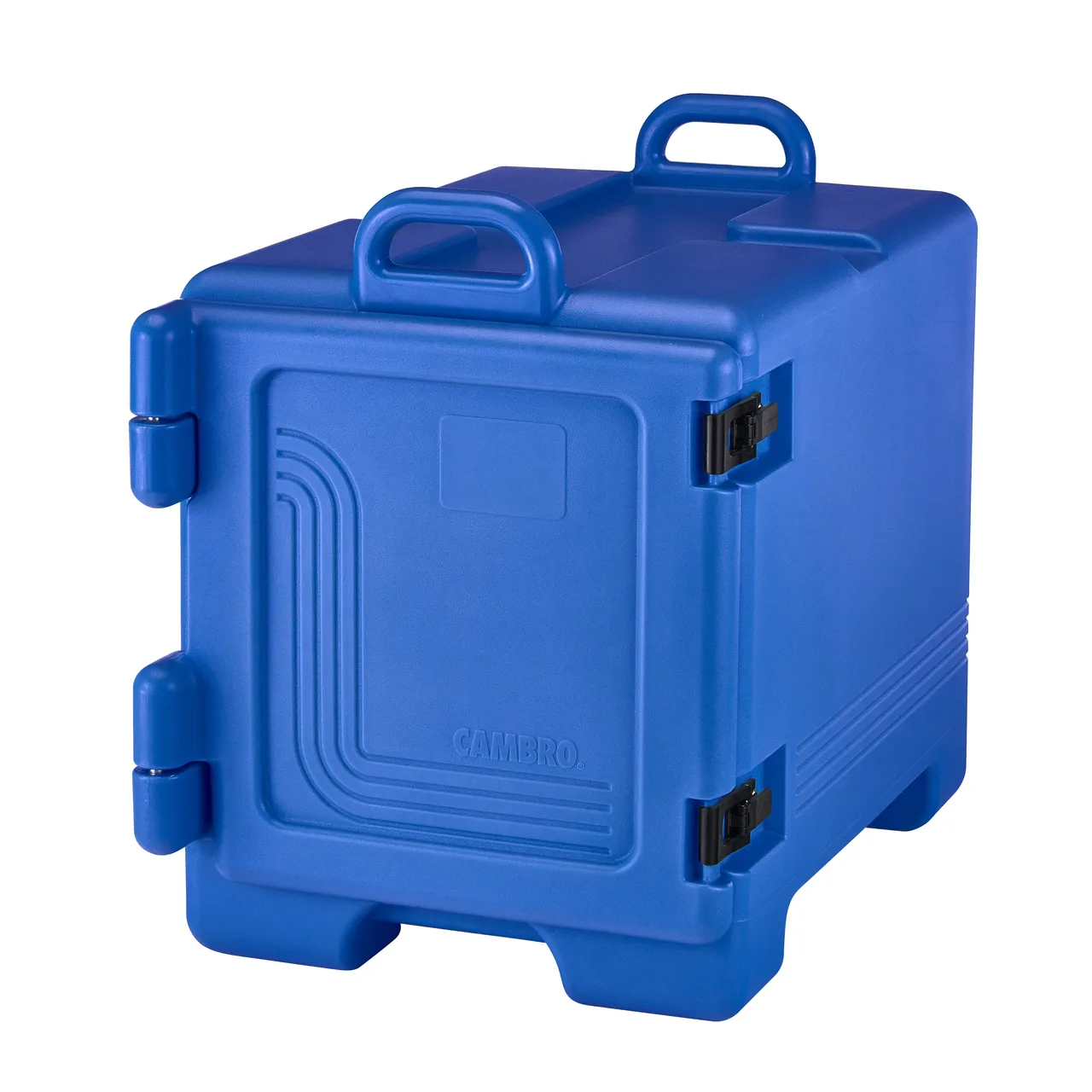 Cambro UPC300186 Ultra Pan Carrier® Navy Blue Front Loading Insulated Food Pan Carrier