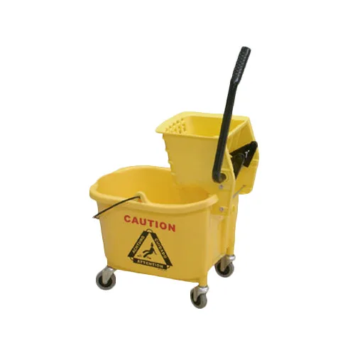 Thunder Group PLWB361 Mop Bucket/Wringer Combination, 36 Quart Bucket, Plastic