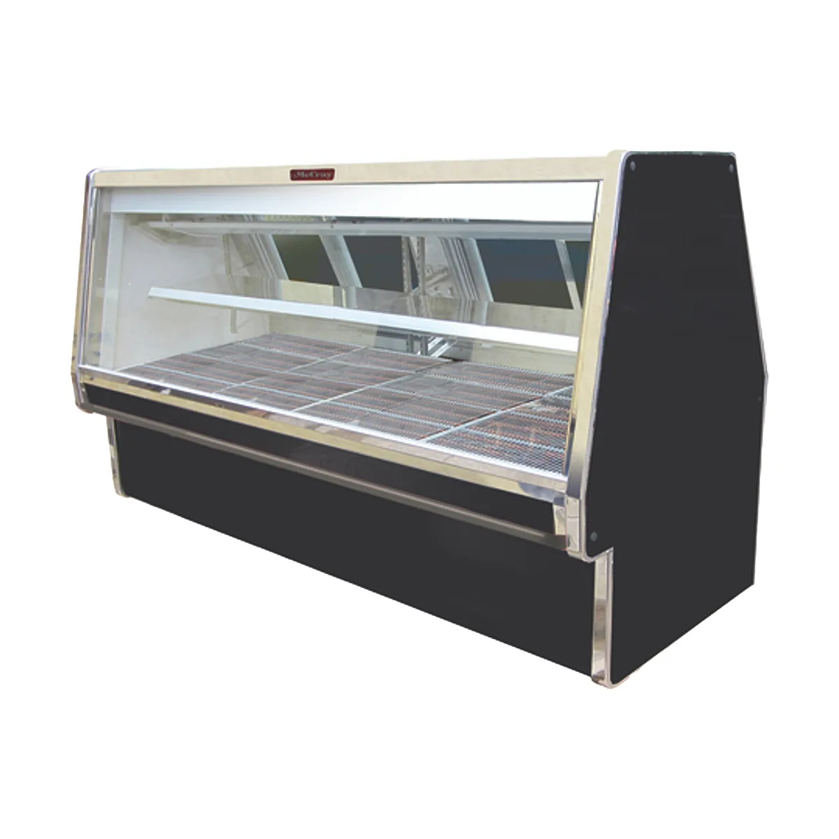 Howard-McCray SC-CMS34E-10-BE-LED 125" Double Duty Flat Refrigerated Meat Display Case