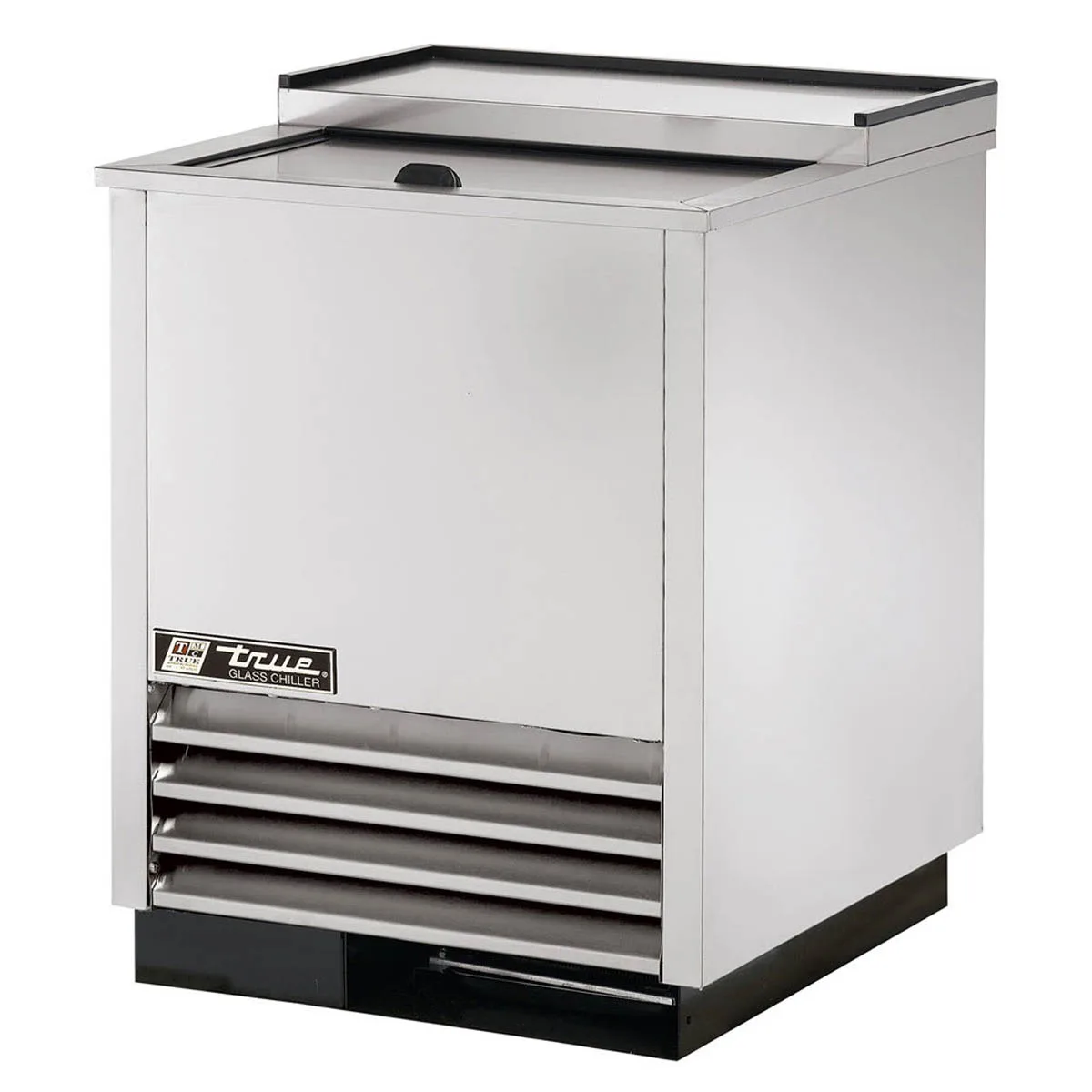True T-24-GC-S-HC 24" Stainless Glass & Plate Chiller, 90 Mugs Capacity