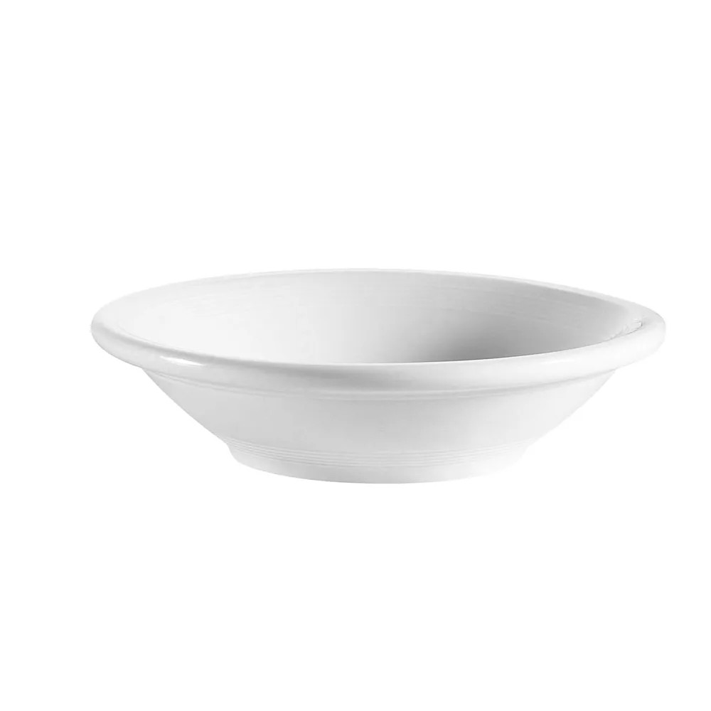 CAC China TGO-11 Tango Fruit Dish – 5 oz., 4-3/4" Dia., 1-1/4" H, Round, Porcelain – 1 Dozen