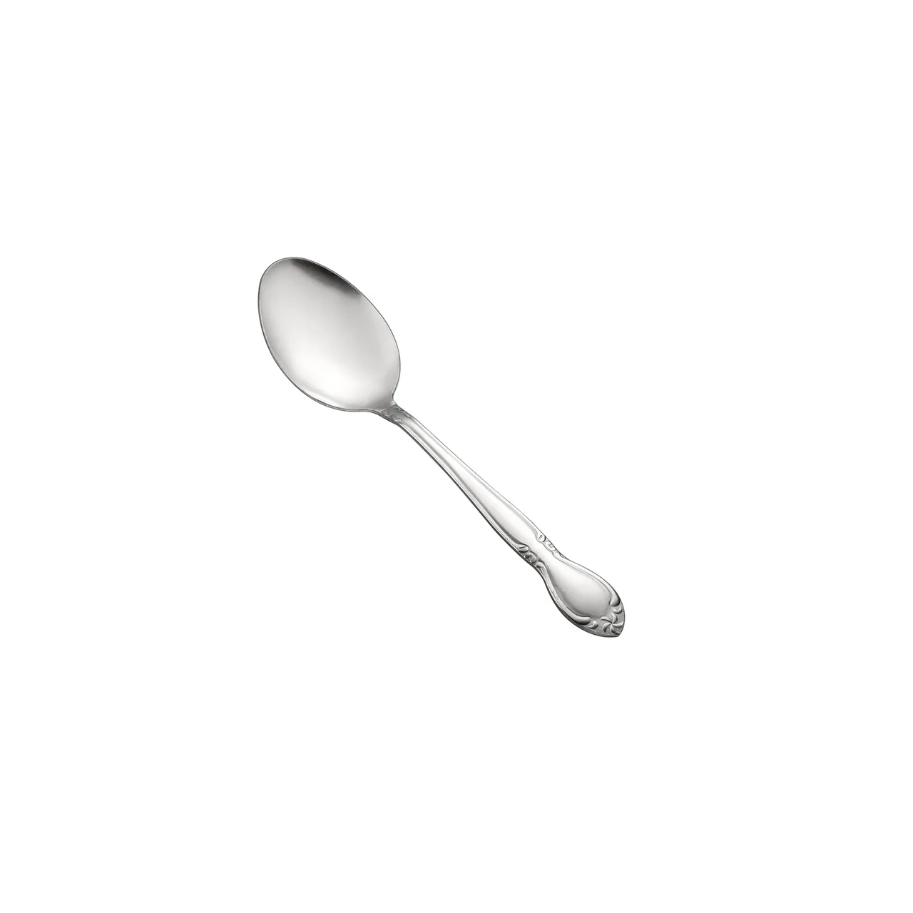 CAC China 2003-03 Elizabeth Dinner Spoon, 7¼" Length, Heavy Weight, 18/0 Stainless Steel - 1 Dozen