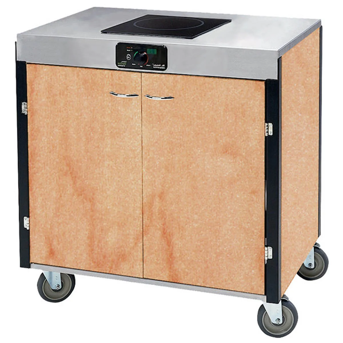 Lakeside 2060 Creation Express Station Mobile Cooking Cart w/ 1 Induction Burner, No Filtration System