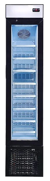 Omcan USA 47242 16" 1 Glass Door Freezer Merchandiser w/ Top Lightbox, 3.7 cu. ft.