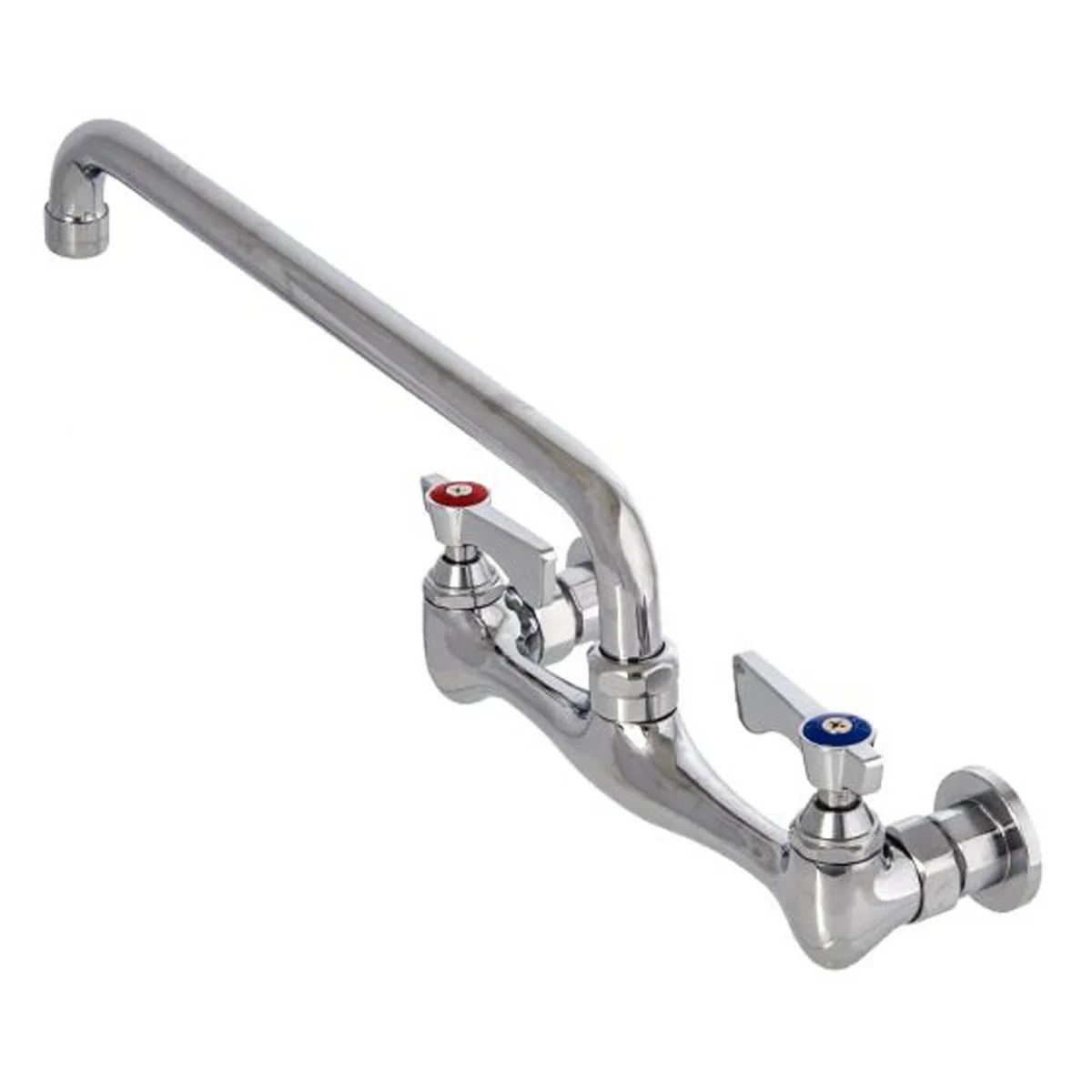 Krowne 12-812L Low Lead Compliant Silver Series Faucet, splash-mounted, 8" centers