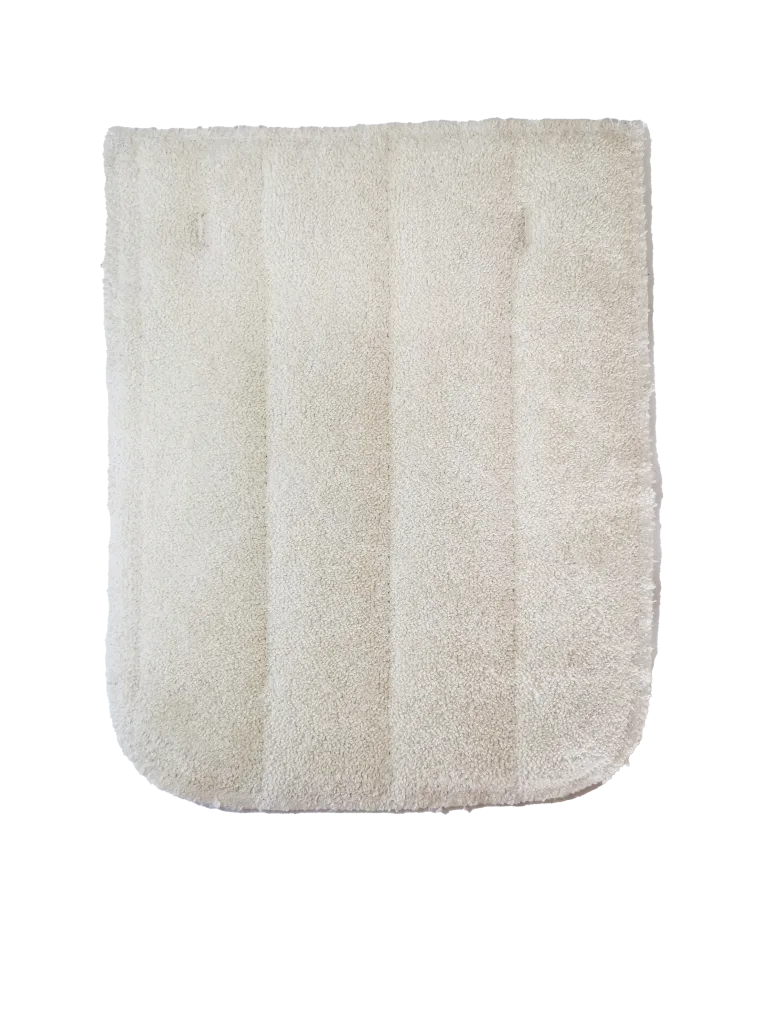 Omcan USA 81179 - White Terry Cloth Pan Grabber 8-1/2" x 11" with Wrist Strap, Skull Style - Dozen