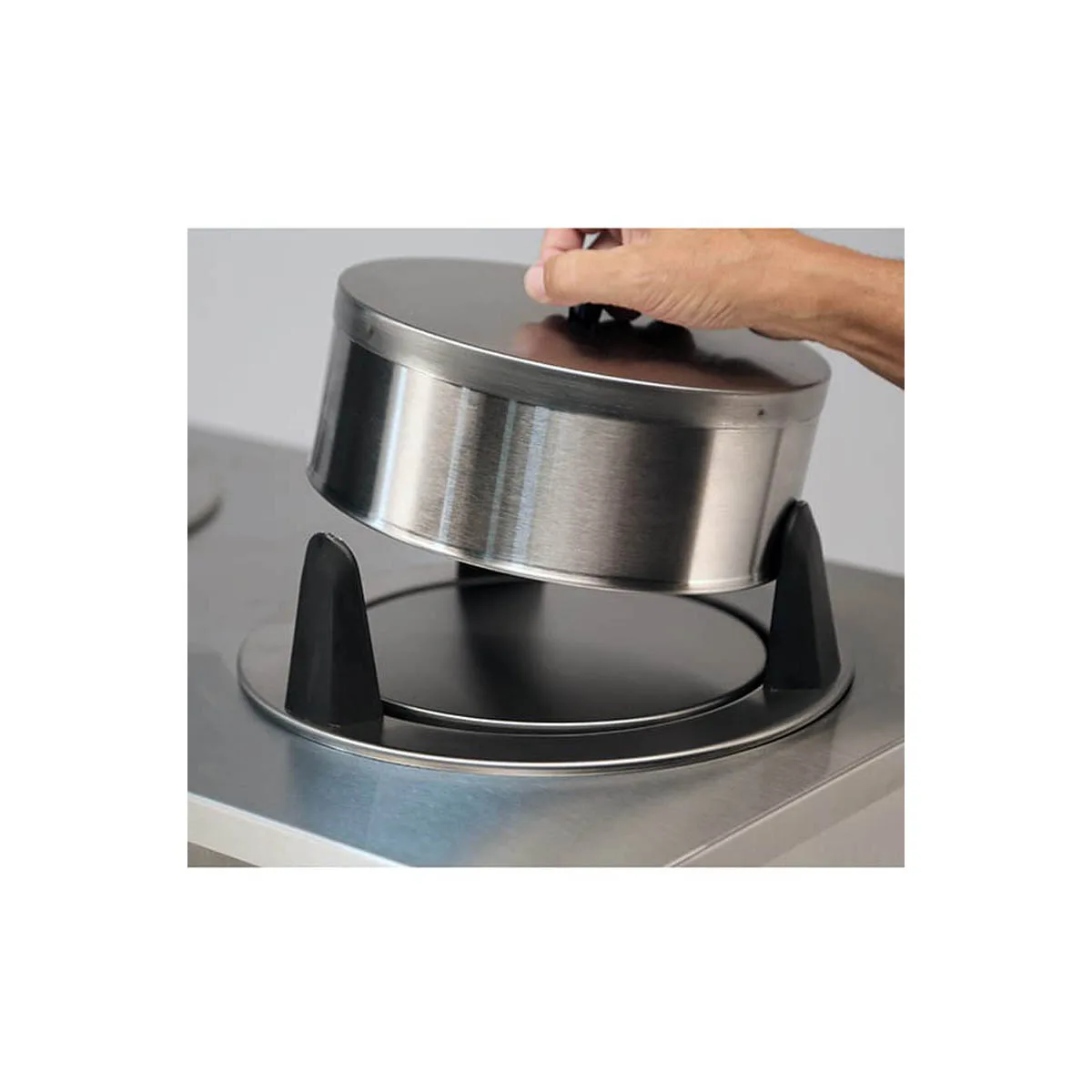 Lakeside E6208 Mobile Enclosed 2-Stack Dish Dispenser w/ 8-1/8" Dish Size, Heated