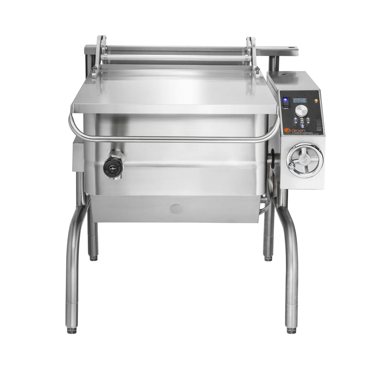 Groen BPM-30EC 30 Gallon Electric Tilt Skillets Braising Pan, Manual Tilt, Classic Controls, 11.5kW