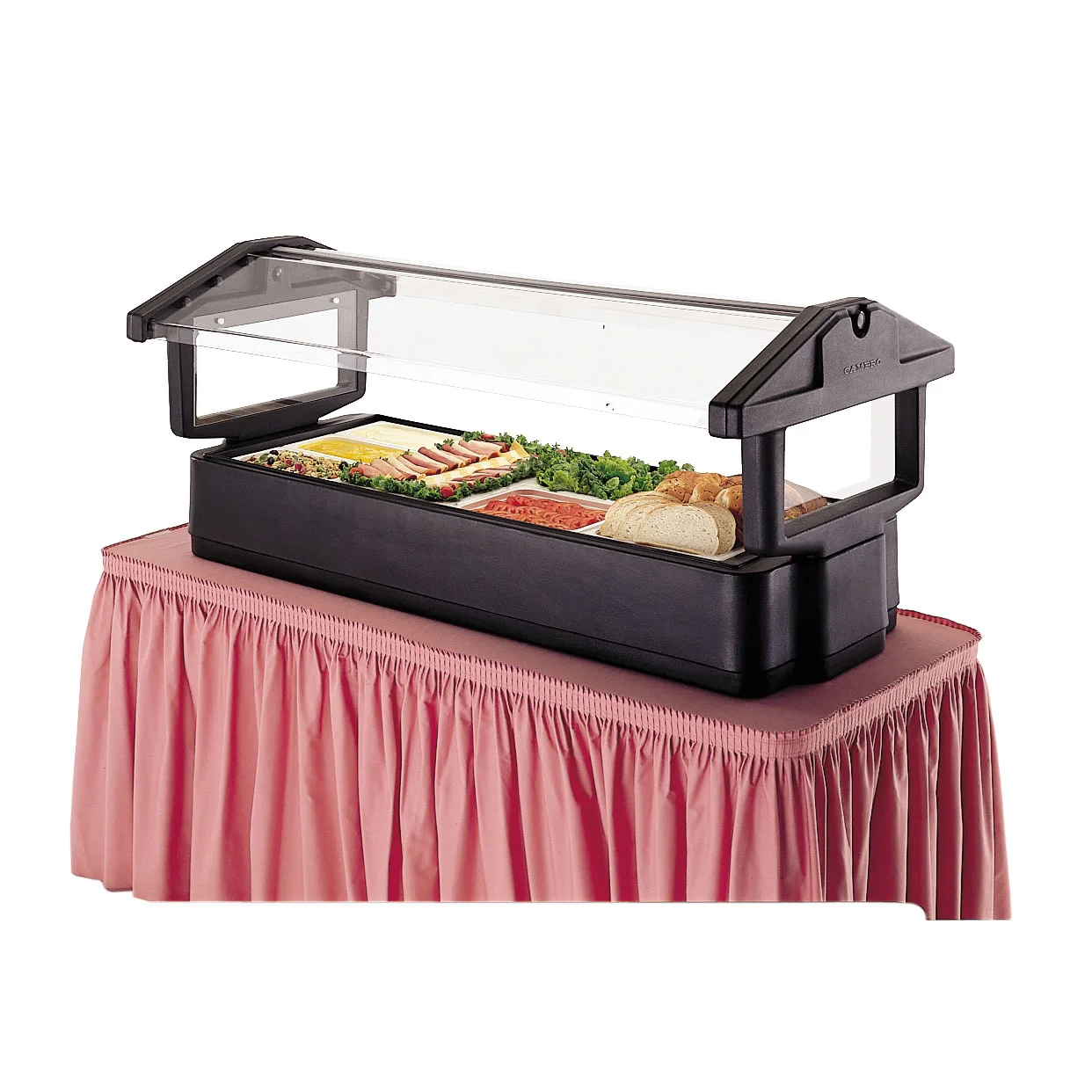 Cambro 4FBRTT110 Table Top Food Bar, 51"L X 33-1/4"W X 27"H, Table Top