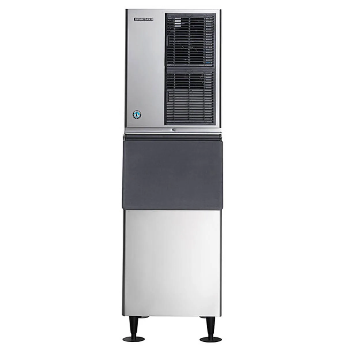 Hoshizaki KMD-860MAJ/BD-500SF Air Cooled Crescent 855 lb Ice Machine with Bin, 500 lb Storage