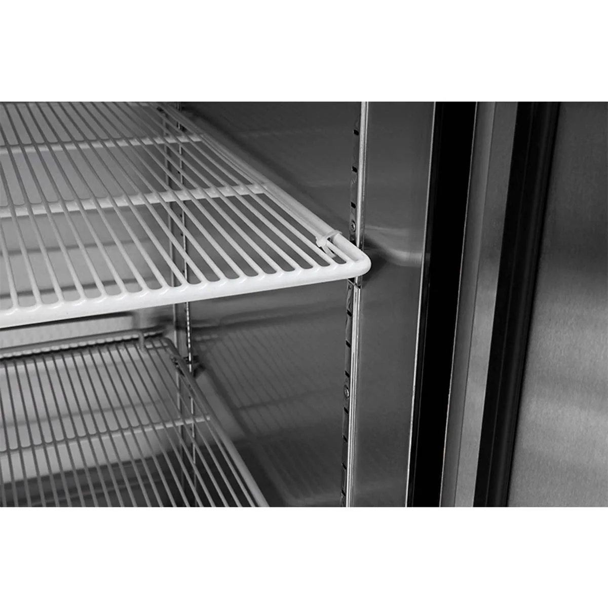 Atosa USA MBF8502GR 40" Two Section Reach-In Freezer w/ 2 Solid Doors, Bottom Mount, 29 cu. ft.