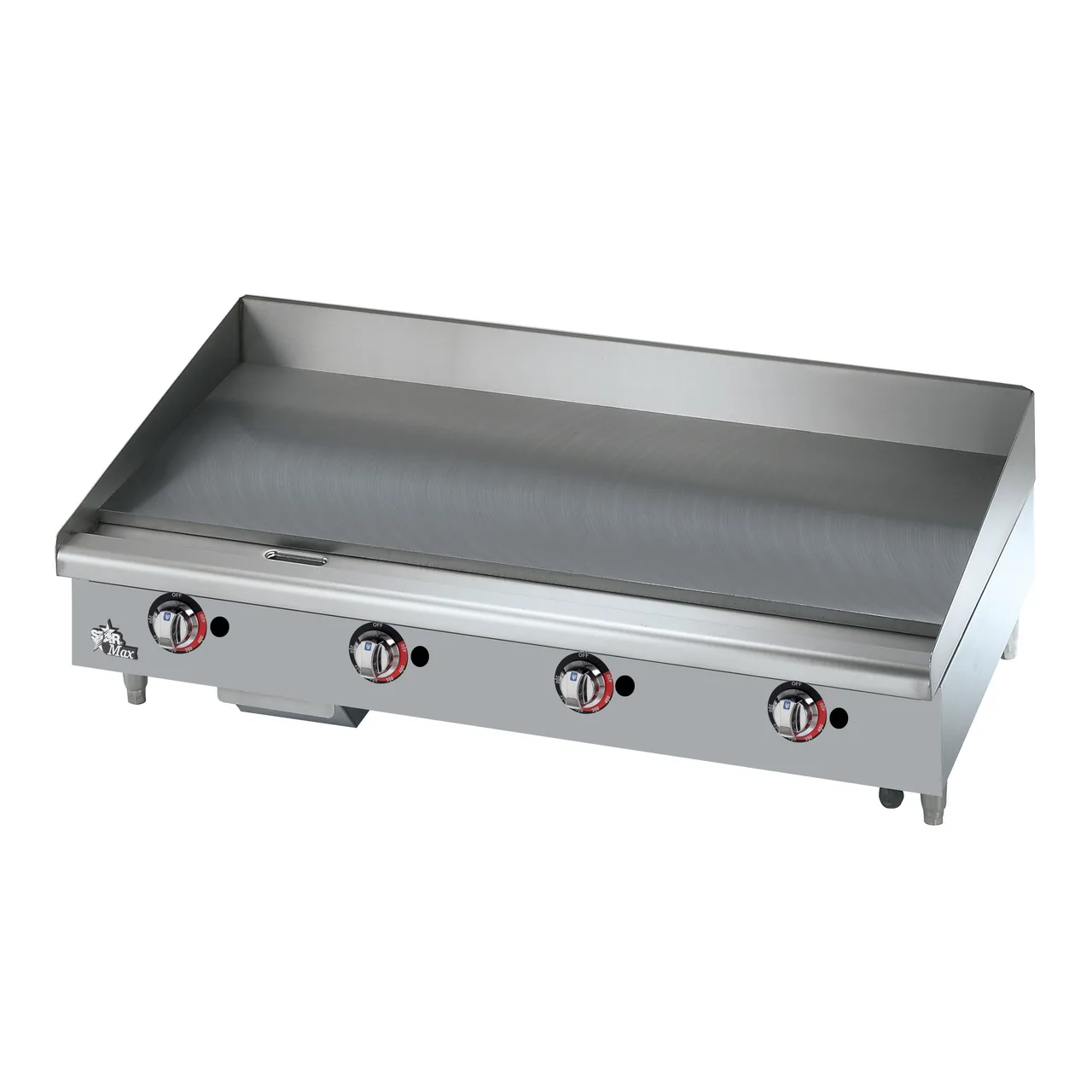 Star 648TSPF 48" Countertop Gas Griddle, Snap-Action Thermostat, 1" Steel Plate, 113.200 BTU