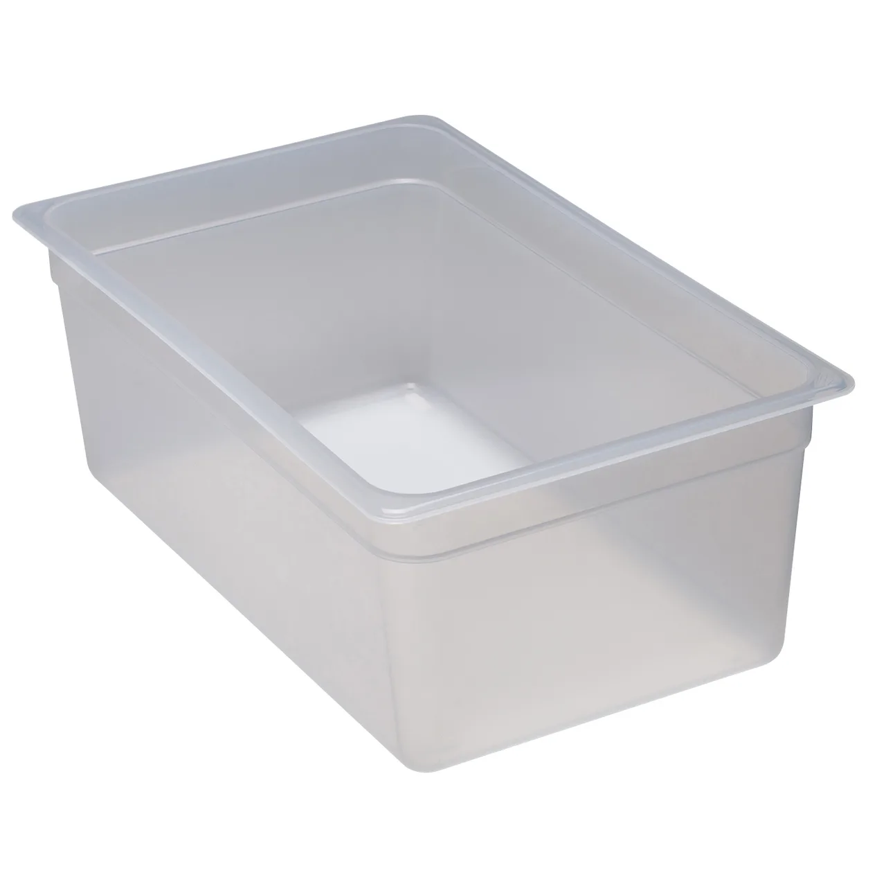 Cambro 18PP190 - Full-Size 8" Deep Translucent Polypropylene Food Pan, NSF