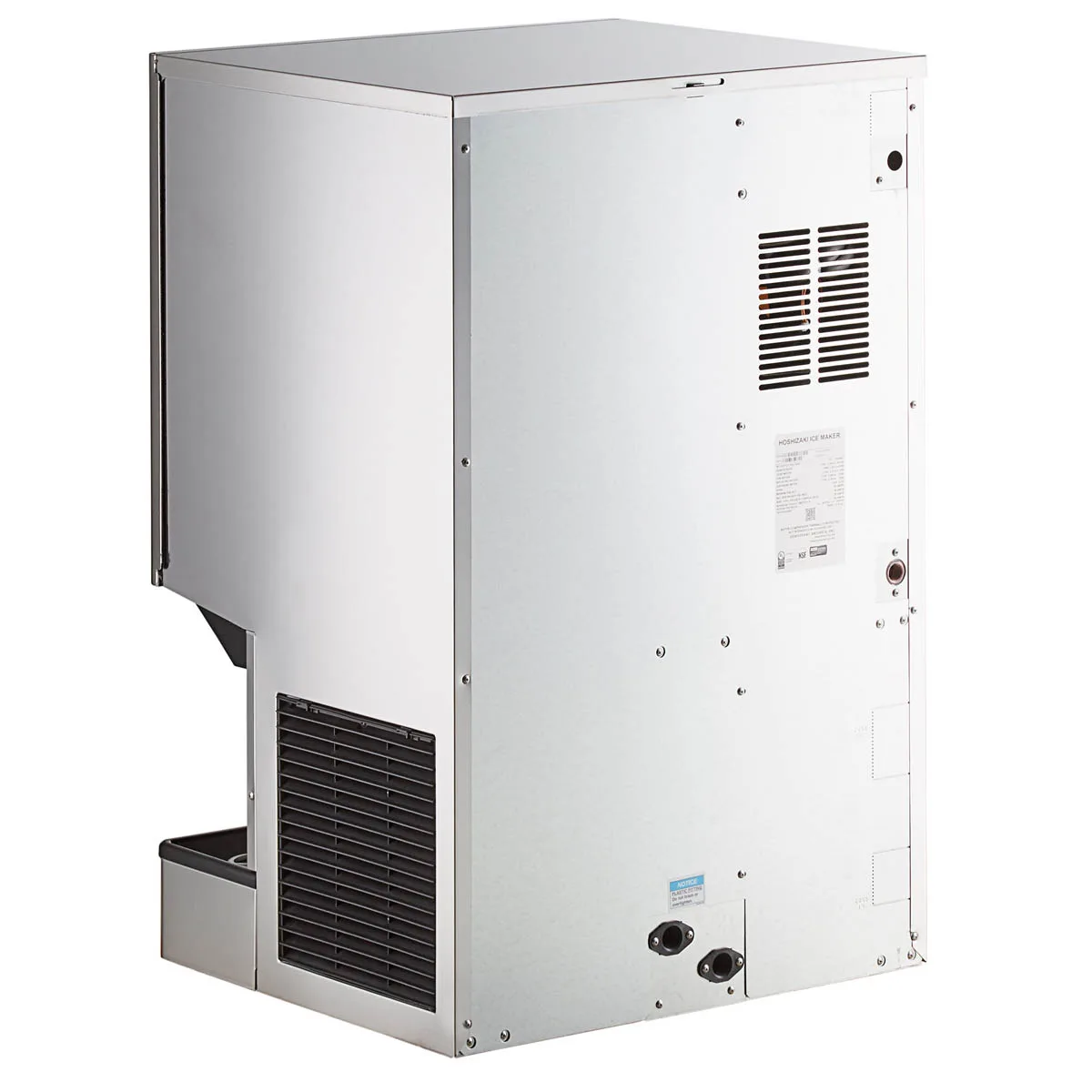 Hoshizaki DCM-500BWH 26" Countertop Nugget 590 lb Ice & Water Dispenser, Water Cooled, 40 lb Bin