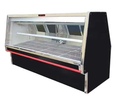 Howard-McCray R-CMS34E-8-LED 101" Double Duty Flat Refrigerated Meat Display Case, Remote