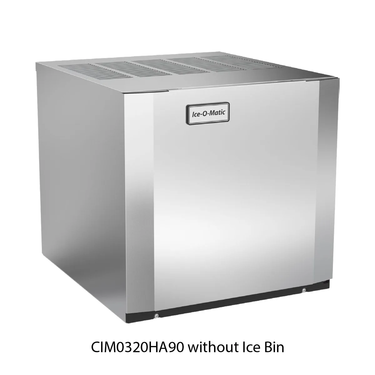 Ice-O-Matic CIM0320HA90/B42 Air Cooled Half Cube 313 lb Ice Machine with Bin, 351 lb Storage