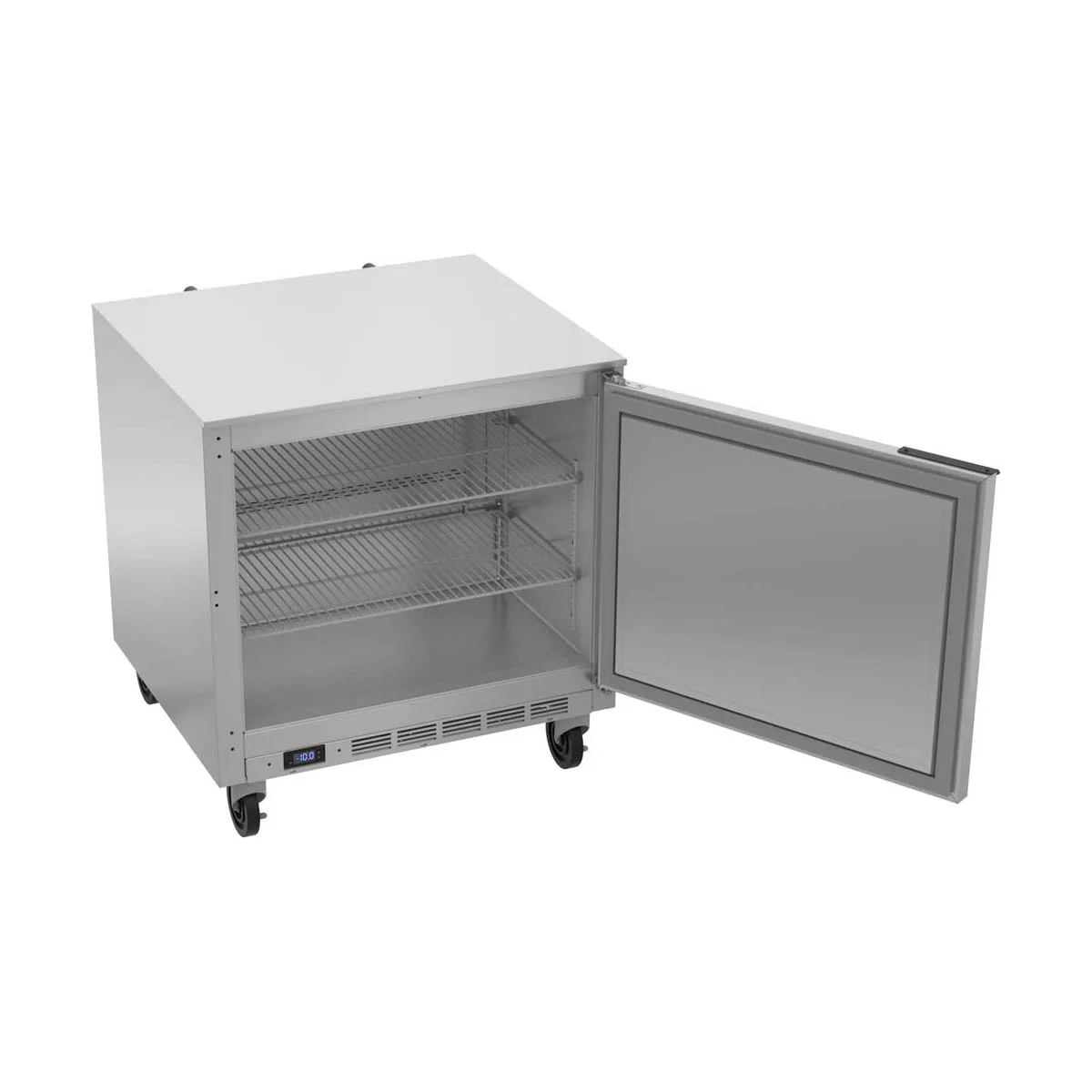 Beverage Air UCF32AHC 32" 1-Door Undercounter Freezer, Stainless Steel Exterior, 7.2 cu. ft.