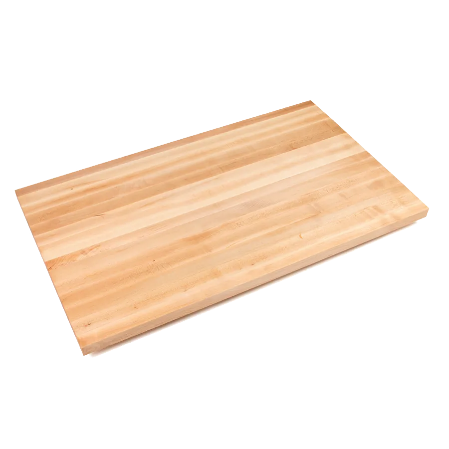 John Boos KCT2-8427-O Kitchen Countertop, 84"W X 27"D X 2-1/4" Thick