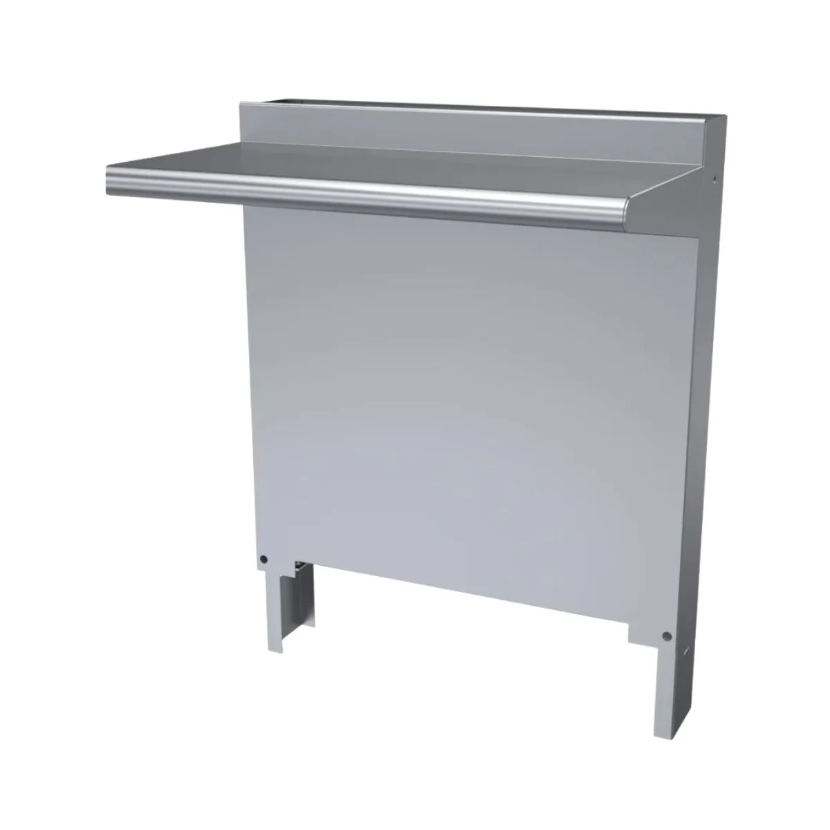 Garland US Range CCHS-24 Cuisine Backguard/Flue Riser, with Single High Shelf