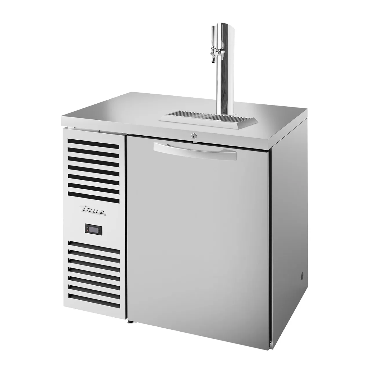 True TDR36-RISZ1-L-S-S-1 36" Stainless Steel Draft Beer Keg Cooler, One Section