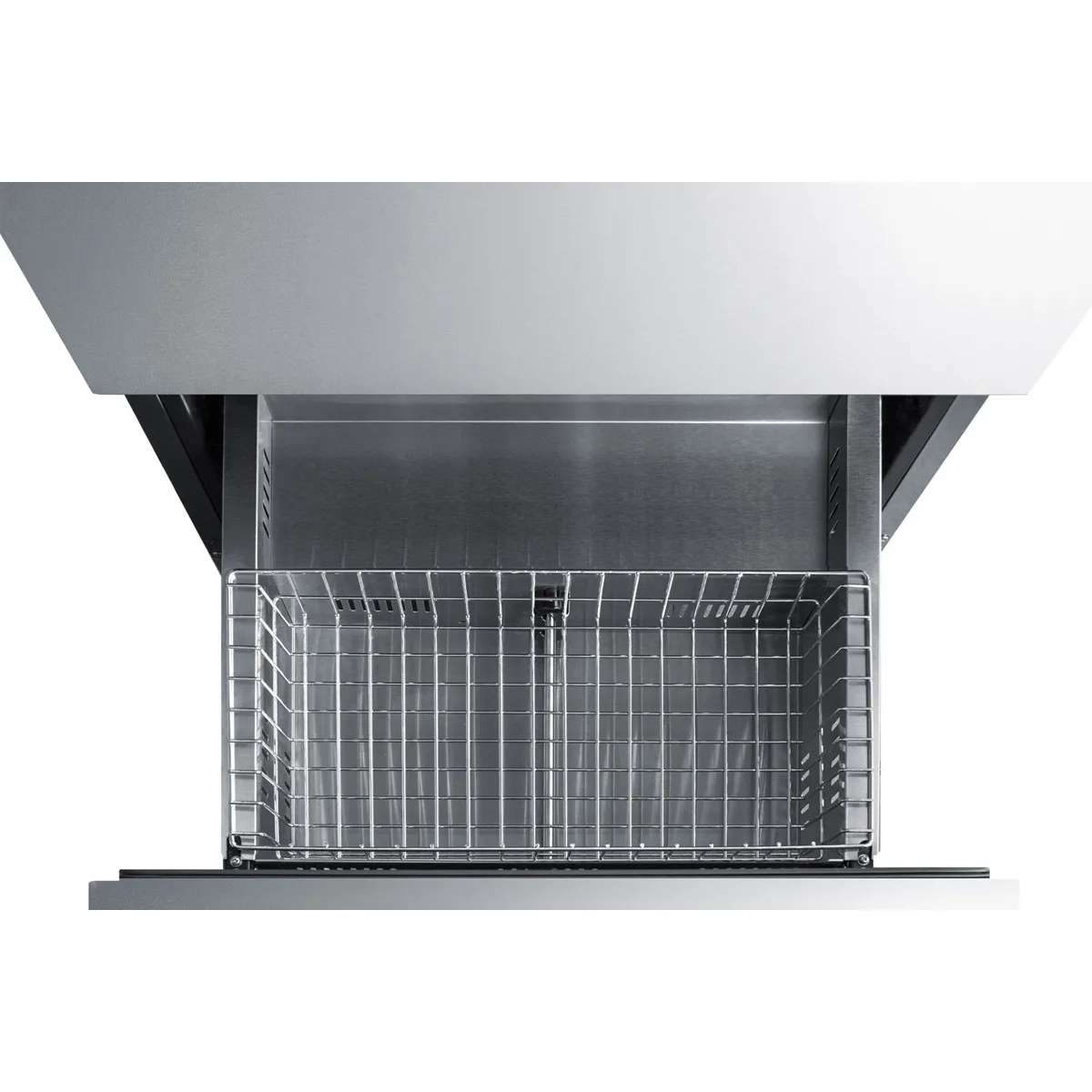 Summit ADRD24 24" Indoor/Outdoor Undercounter Refrigerator w/ 2 Drawers, 4.8 cu.ft.