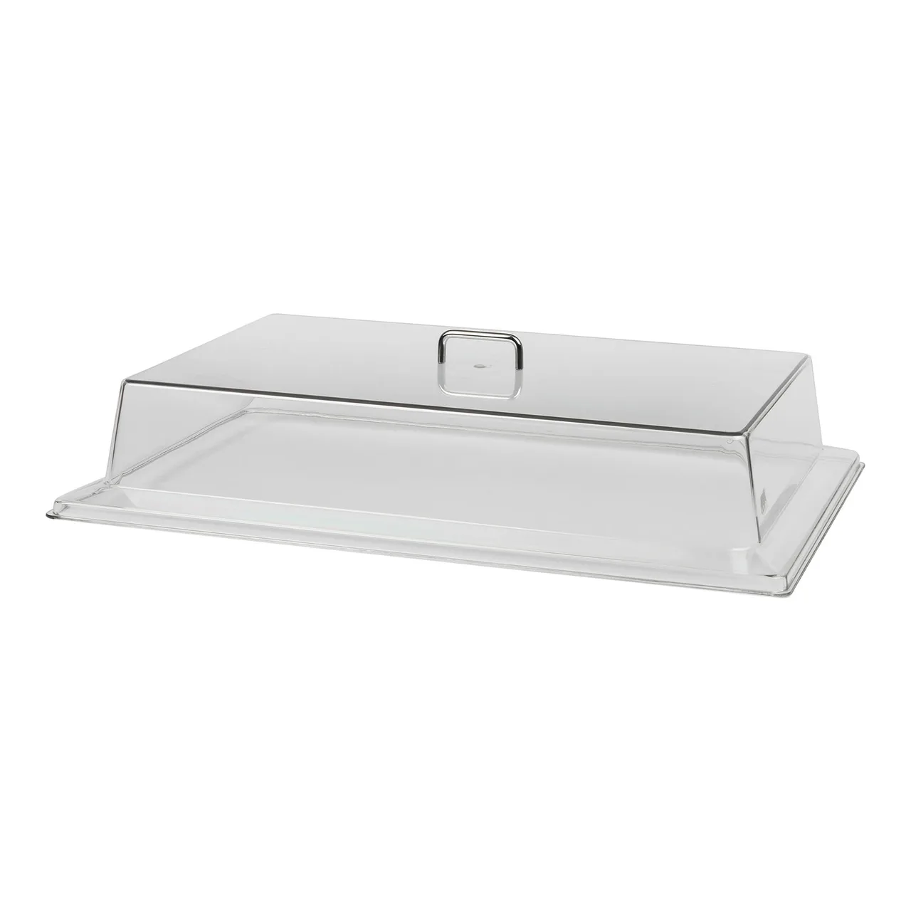 Cambro RD1826CW135 Clear Poly Cover Lift‑Off 26.5"W x 18.9"D x 6.25"H Fits 18" x 26" Trays USA