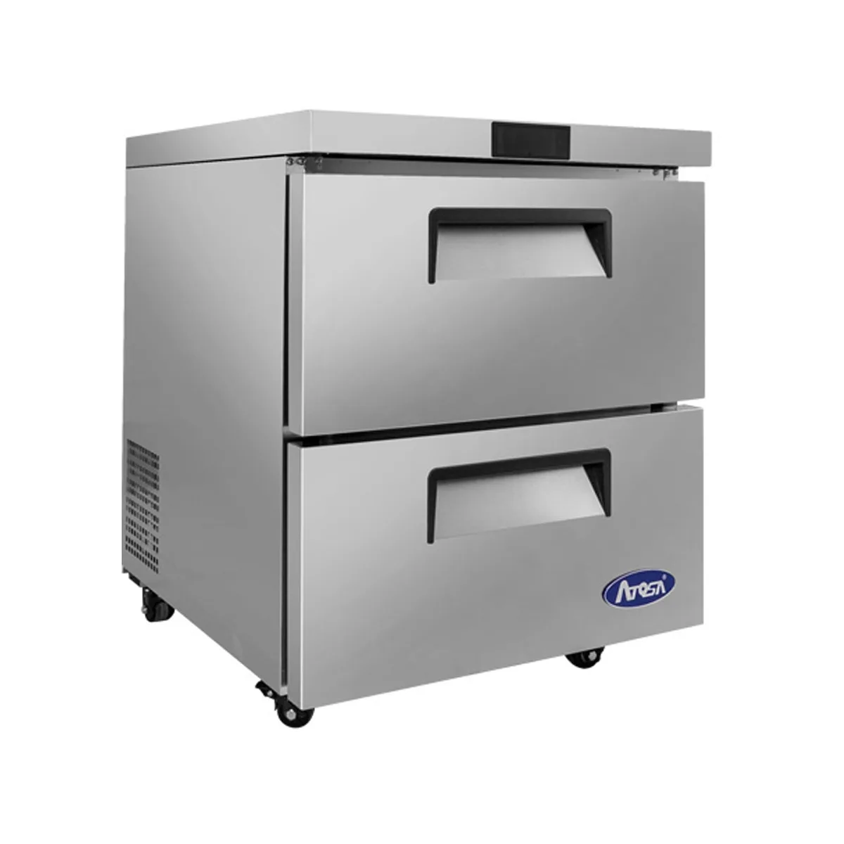Atosa USA MGF8415GR 27" One Section Undercounter Refrigerator w/ 2 Drawers, 7.15 cu. ft.