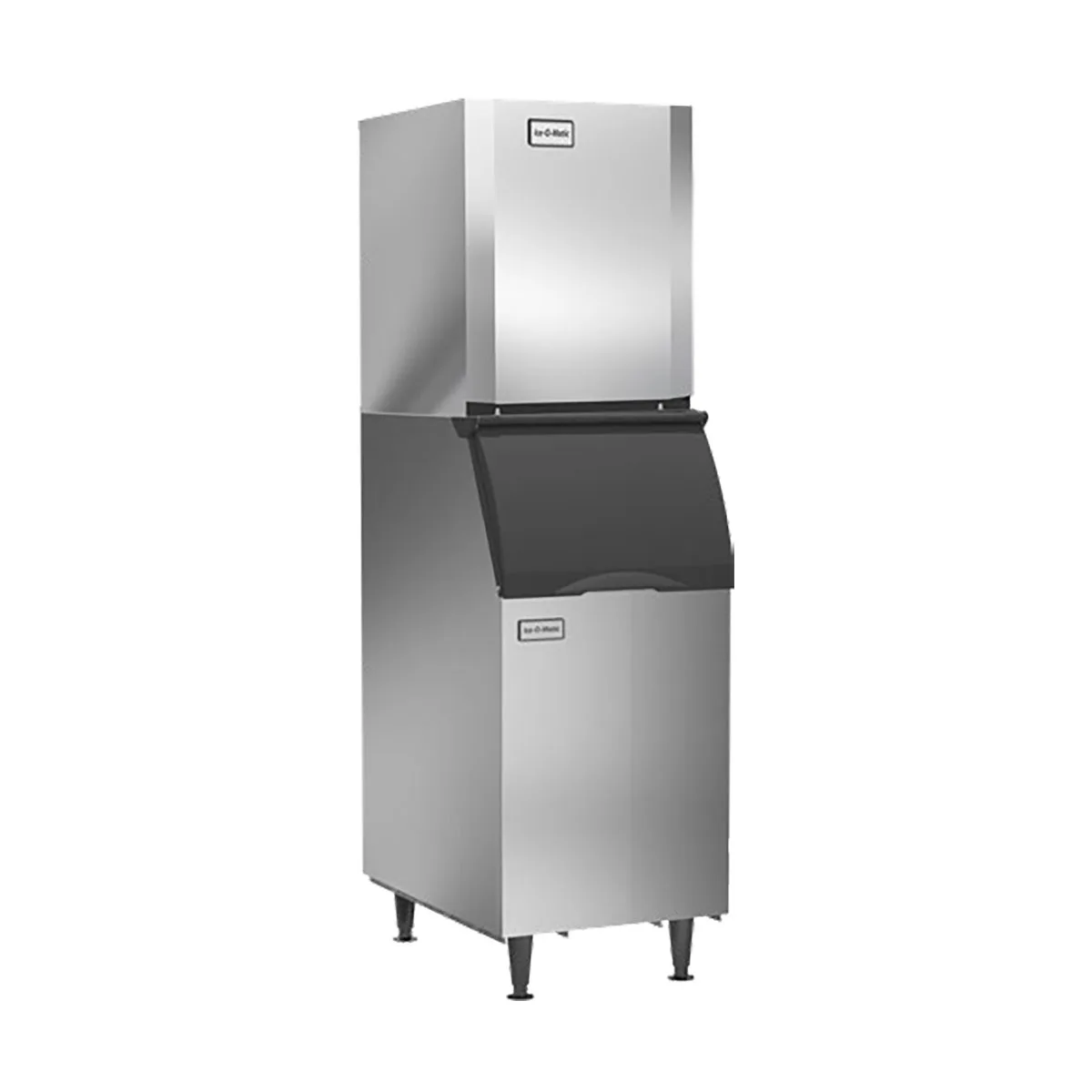 Ice-O-Matic CIM0520FA90/B42 Air Cooled Full Cube 561 lb Ice Machine with Bin, 351 lb Storage
