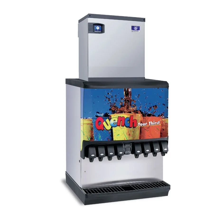 Manitowoc IBF0620C 22" Half Cube Ice Machine Head, Remote Cooled, 675 lb/24 hr