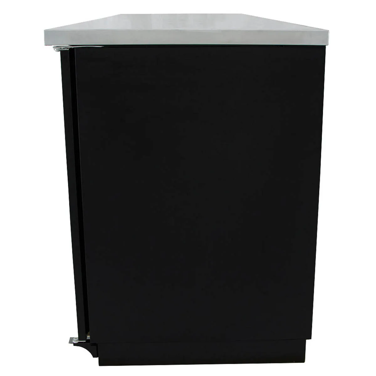 True TBB-4-HC 90" Three Solid Swing Door Back Bar Cooler with Hydrocarbon Refrigerant