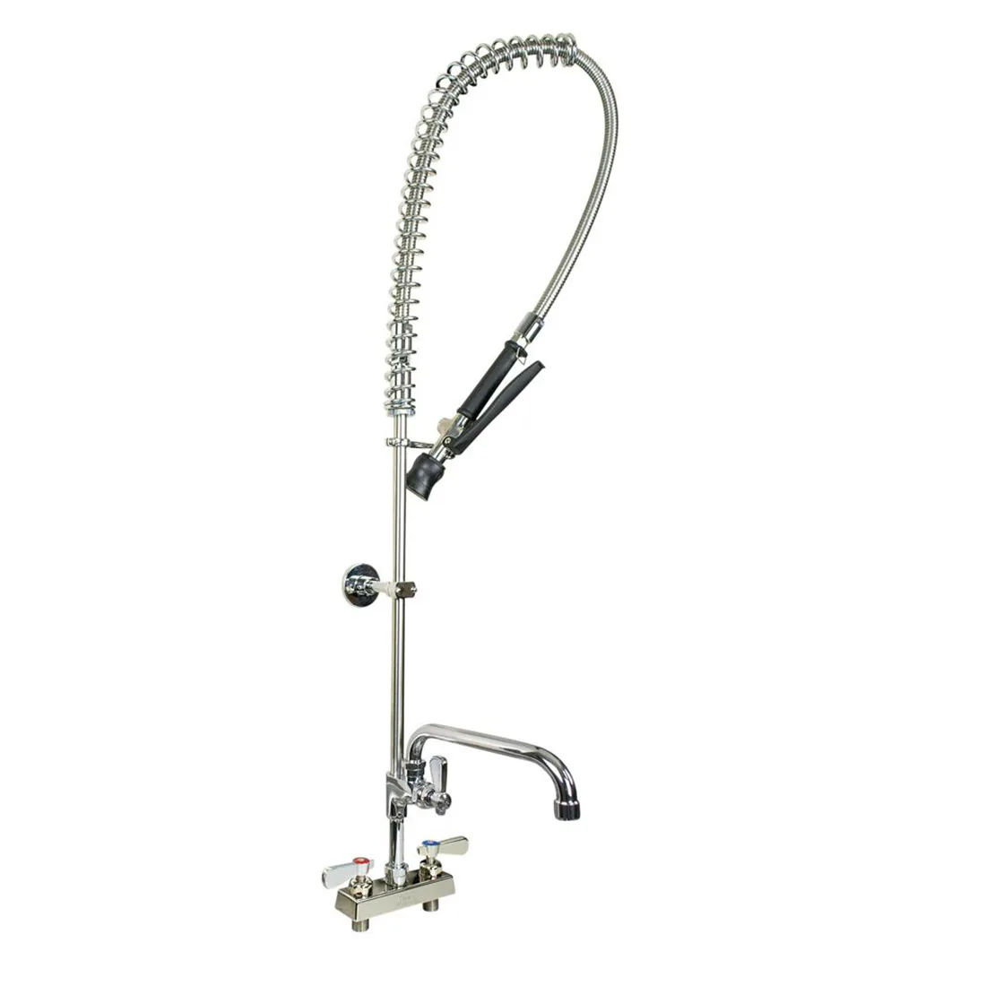 BK Resources EVO-4DMPR-AF12 Evolution Pre-Rinse Assembly with Add-On Faucet