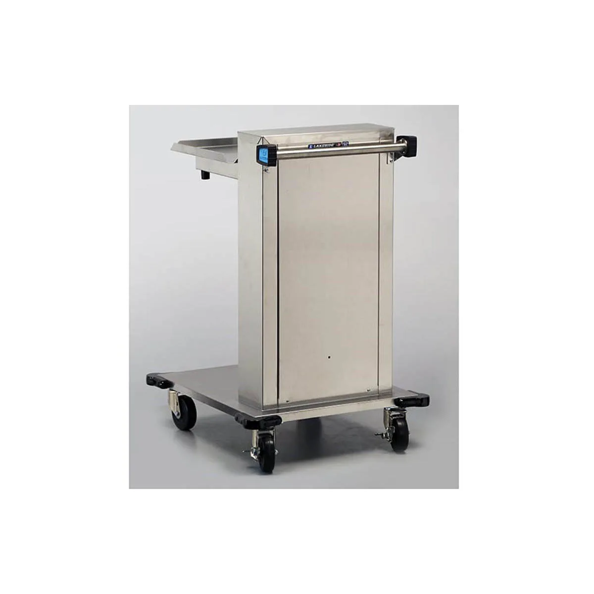 Lakeside 818 Single Platform Mobile Cantilever Tray Dispenser for 14" x 18" Trays