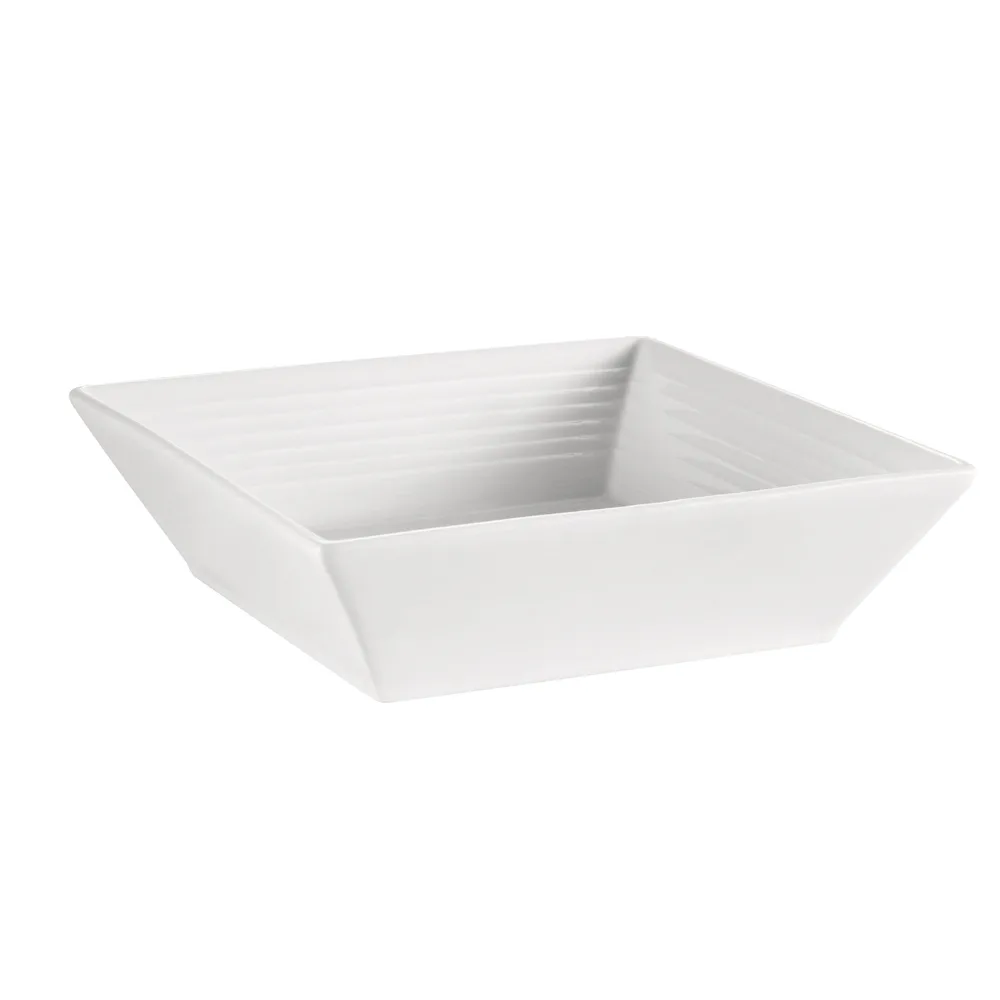 CAC China TGO-B6 Tango Bowl – 15 oz, 6", White porcelain, dishwasher, oven, microwave safe – 1 Dozen