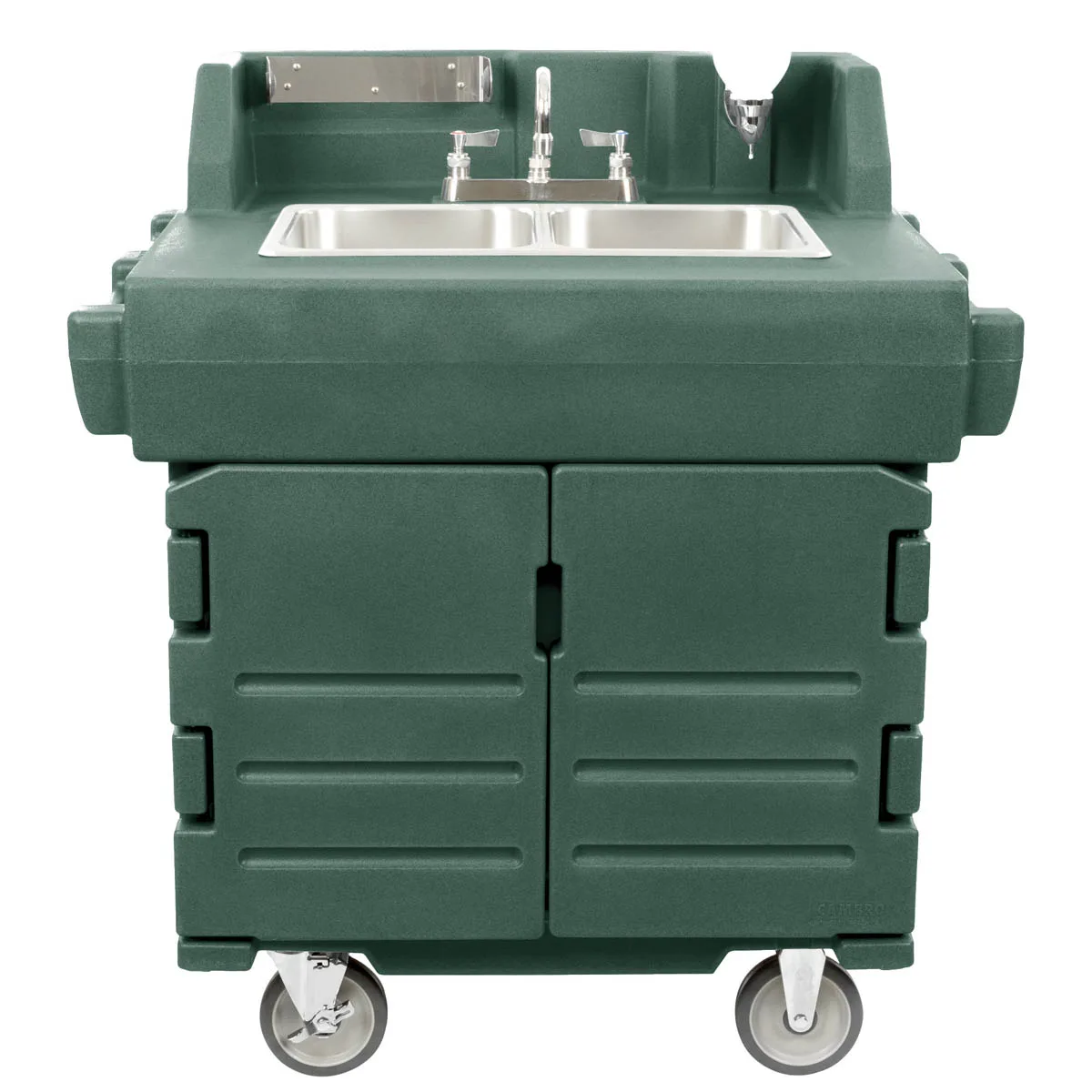 Cambro KSC402192 Camkiosk® Hand Sink Cart, with 2 Compartment Sink