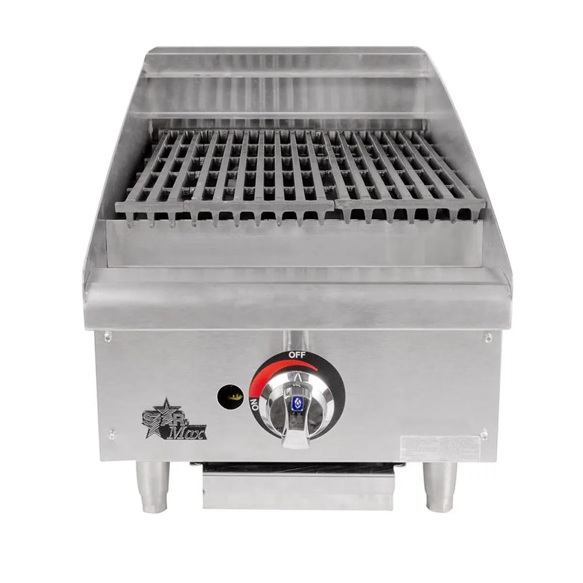 Star 6115RCBF 15" Countertop Gas Radiant Charbroiler w/ (1) Burner, 35.000 BTU