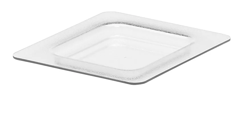 Cambro 60CFC135 Coldfest Flat Cover, 1/6 Size Clear Plastic, Made in USA